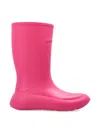 Ferragamo Womens Dark Pink Boot