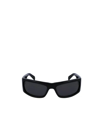 Ferragamo Rectangle-frame Sunglasses In Black