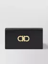 FERRAGAMO RECTANGULAR CALFSKIN CLUTCH BAG