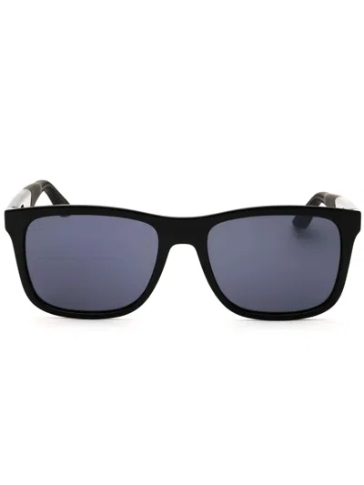 Ferragamo Rectangular Men's Sunglasses In Blue