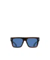 Ferragamo 53mm Square Sunglasses In Blue