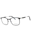 Ferragamo Rectangular Titanium Eyeglasses For Men - Model Sf2566 In Black