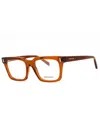 Ferragamo Rectangular Women's Eyeglasses With Clear Demo Lens In Pattern
