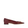 Ferragamo New Vara Plate Ballerina Shoes