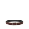 Ferragamo Reversible Leather Buckled Belt