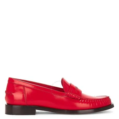 Ferragamo Irina Loafer In Red
