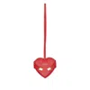 Ferragamo Hug Heart Mirror Charm In Red