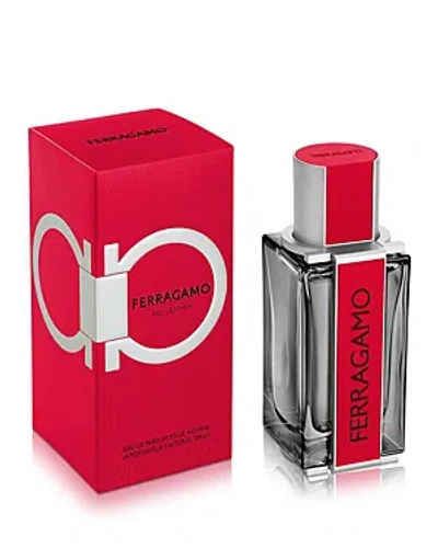 Ferragamo Red Leather Eau De Parfum 1.7 Oz. In White