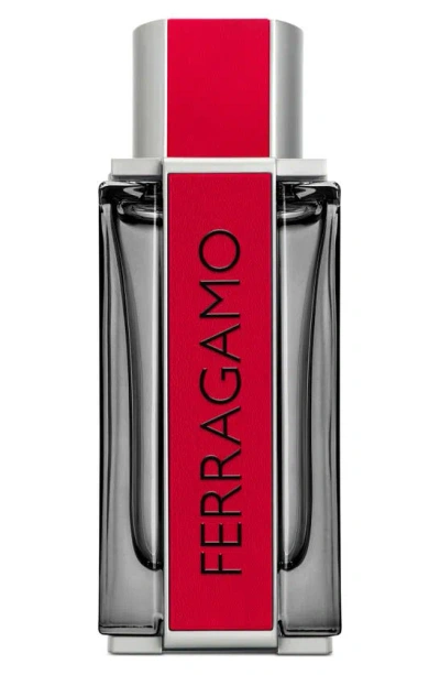 Ferragamo Red Leather Eau De Parfum In White