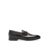 Ferragamo Man Loafers Black Size 6.5 Calfskin In Black