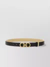 Ferragamo Black Reversible Gancini Belt