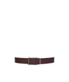 Ferragamo Reversible And Adjustable Belt In Brown