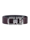 Ferragamo Dark Brown Reversible Cut To Size Belt