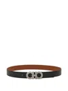 Ferragamo Reversible And Adjustable Gancini Belt