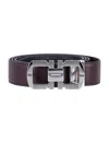 Ferragamo Reversible And Adjustable Gancini Belt In Brown