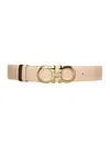 FERRAGAMO REVERSIBLE AND ADJUSTABLE GANCINI BELT