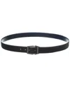 Ferragamo Reversible & Adjustable Leather Belt In Black