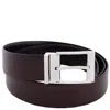 Ferragamo Reversible And Adjustable Leather Belt In Brown