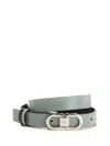 Ferragamo Reversible Belt In Black