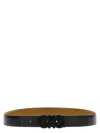 Ferragamo Reversible Gancini Belt In Black