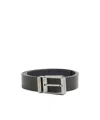 Ferragamo Reversible Belt In Black