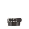 Ferragamo Reversible Belt In Black
