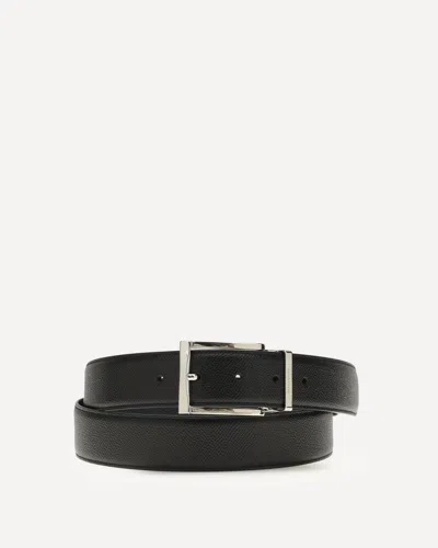 Ferragamo Reversible Belt In Orange
