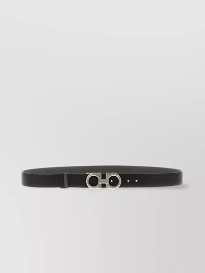 Ferragamo Reversible Belt Featuring 'gancini' Buckle