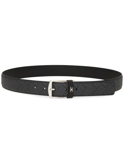 Ferragamo Reversible Belt In Black