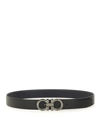 FERRAGAMO REVERSIBLE BELT HOOKS