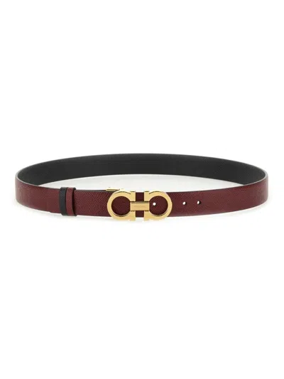 FERRAGAMO REVERSIBLE BELT HOOKS