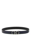 Ferragamo Reversible Belt In Multi