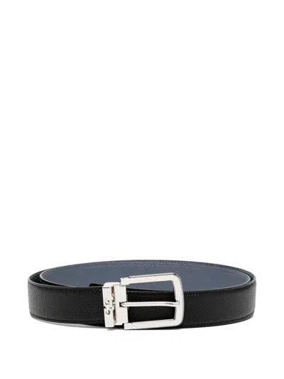 Ferragamo Reversible-design Leather Belt In Brown
