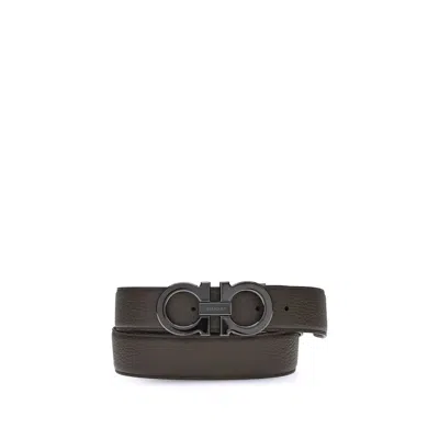 FERRAGAMO REVERSIBLE GANCINI BELT