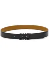 Ferragamo Reversible Gancini Belt In 黄色