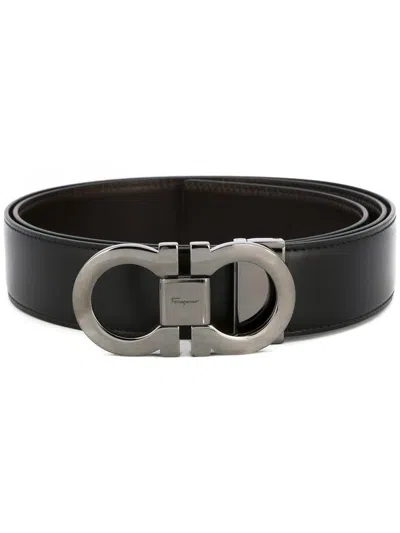 FERRAGAMO FERRAGAMO REVERSIBLE GANCINI BELT