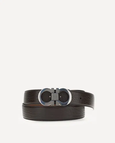 FERRAGAMO REVERSIBLE GANCINI BELT