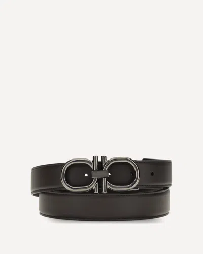 FERRAGAMO REVERSIBLE GANCINI BELT