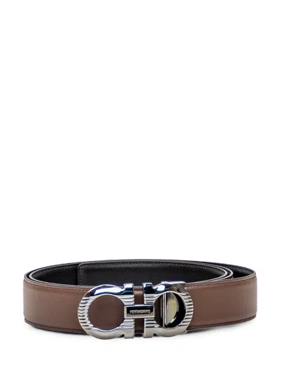 FERRAGAMO REVERSIBLE GANCINI BELT