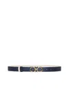 Ferragamo Logo-engraved Leather Belt