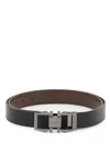 FERRAGAMO MEN'S REVERSIBLE GANCINI HOOK BUCKLE BELT IN MIXED COLORS