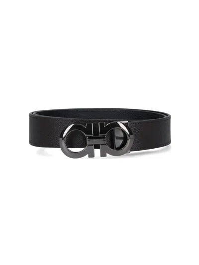 FERRAGAMO REVERSIBLE GANCINI BELT