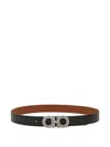 Ferragamo Reversible And Adjustable Gancini Belt