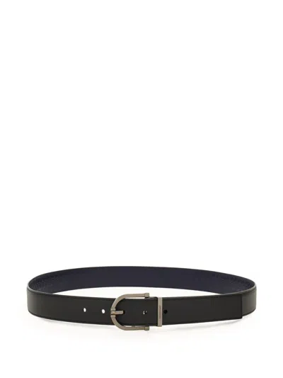 FERRAGAMO REVERSIBLE LEATHER BELT
