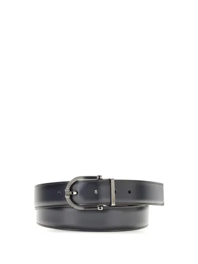 FERRAGAMO REVERSIBLE LEATHER BELT