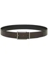 Ferragamo Reversible Leather Belt In Brown