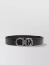 Ferragamo Reversible Leather Belt Buckle Adjustable