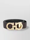 Ferragamo Reversible Leather Belt Gancini