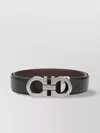Ferragamo Reversible Leather Gancini Belt
