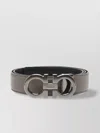 Ferragamo Knurled Buckle Two-tone Reversible Gancini Belt